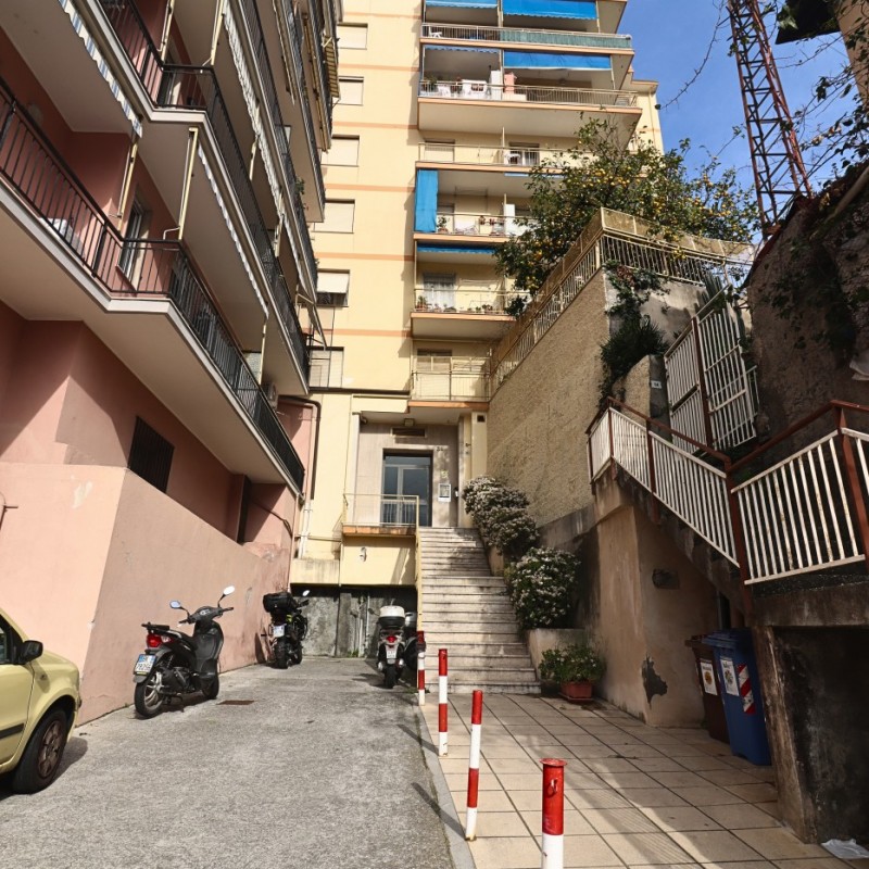 Facciata esterna del condominio